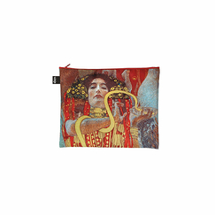 Set of 3 Zip pockets Gustav Klimt - Loqi