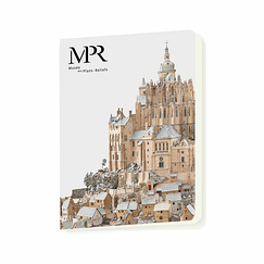 Notebook Musée des Plans-reliefs - Relief map of Mont-Saint-Michel