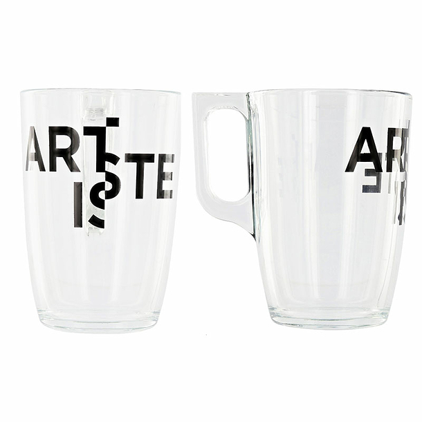 Glass Mug Artiste 32cl