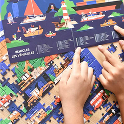 Discovery puzzle 280 pieces - Vehicles