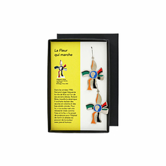 Earrings Fernand Léger Walking Flower