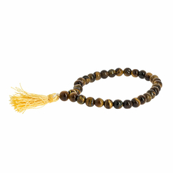 Tiger's Eye Wrist Mala