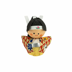 Okiagari Roly-poly Doll - Samurai