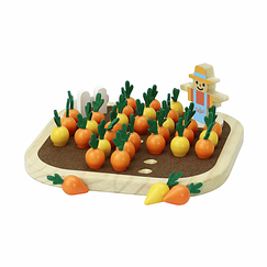 Vegetable Patch Solitaire in wood - Jour de récolte - Vilac