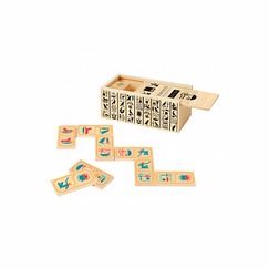 Wooden Domino game Hieroglyphics - Musée du Louvre - Vilac