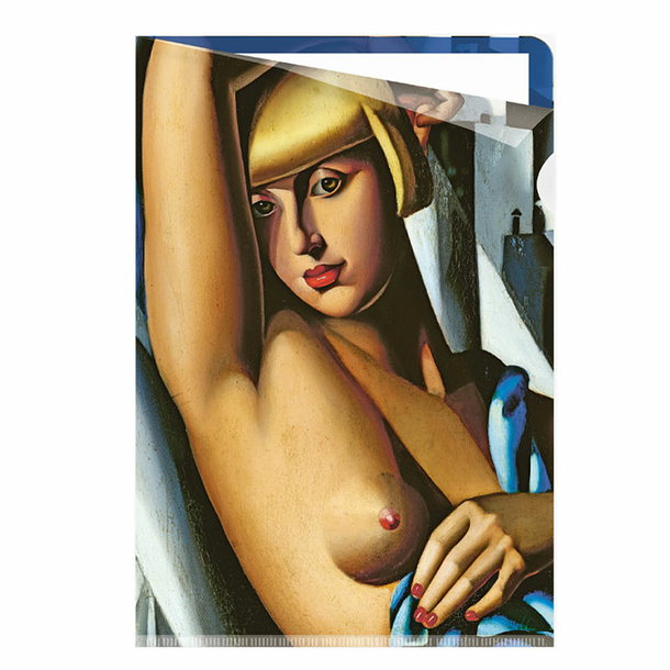 Clear file A4 Tamara de Lempicka - Portrait of Suzy Solidor, 1933