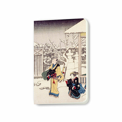 Carnet Utagawa Hiroshige - Série Le trésor des vassaux fidèles : Acte IX