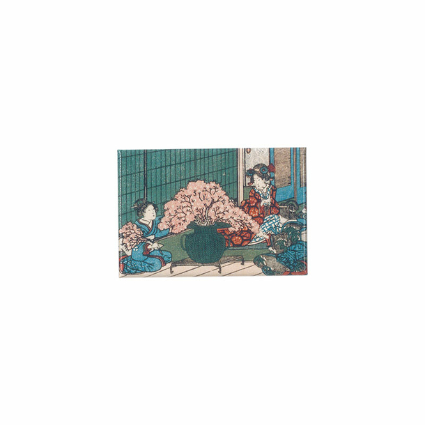 Magnet Utagawa Hiroshige - Série Le trésor des vassaux fidèles : Acte IV