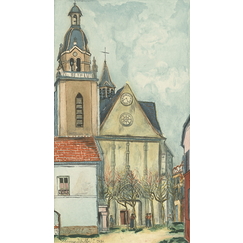The church of Limours - Jacques Villon