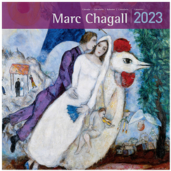 Calendrier 2023 Marc Chagall - 30 x 30 cm