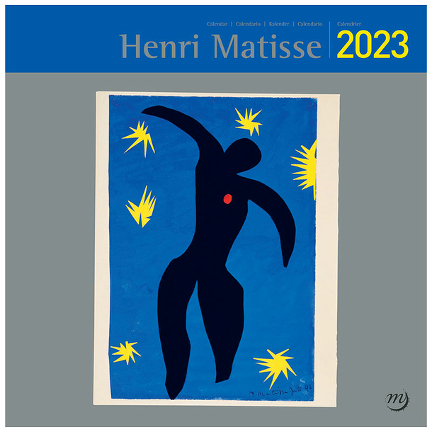 Calendrier 2023 Henri Matisse - 30 x 30 cm