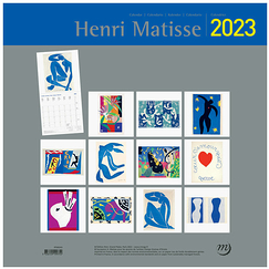 Calendrier 2023 Henri Matisse - 30 x 30 cm