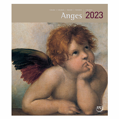 2023 Small Calendar - Angels 15 x 18 cm