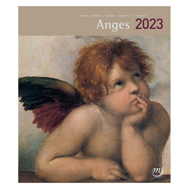 2023 Small Calendar - Angels 15 x 18 cm