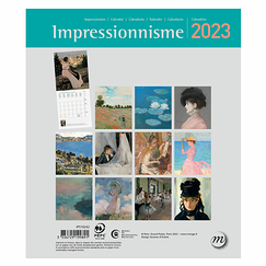 Calendrier 2023 Impressionnisme - 15 x 18 cm