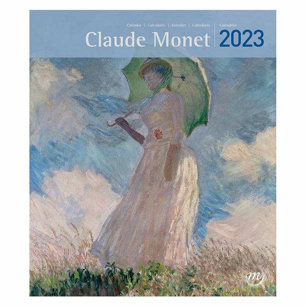 2023 Small Calendar - Claude Monet 15 x 18 cm