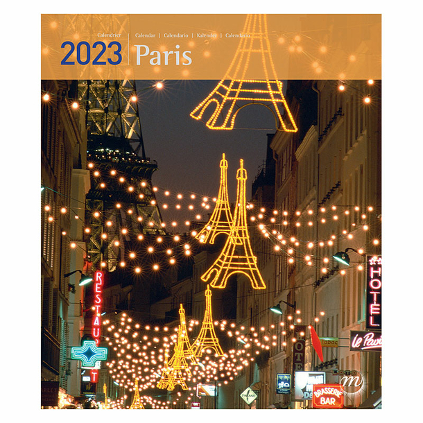 2023 Small Calendar - Paris 15 x 18 cm