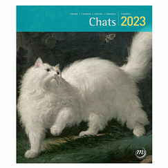 2023 Small Calendar - Cats 15 x 18 cm