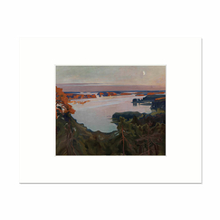 Reproduction sous Marie-Louise Albert Edelfelt - Vue sur Haikko, 1899