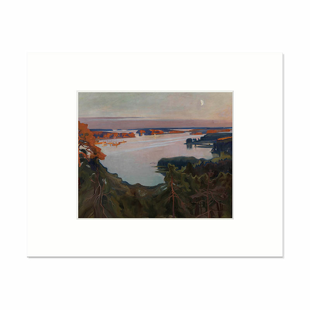 Reproduction sous Marie-Louise Albert Edelfelt - Vue sur Haikko, 1899