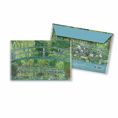 Porte-documents Claude Monet - Le Bassin aux nymphéas, harmonie verte