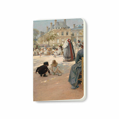 Small Notebook Albert Edelfelt - In the Luxembourg garden, 1887