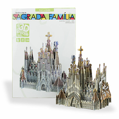 3D Puzzle Model - Sagrada Família