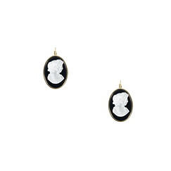 Earrings Cameo Flora