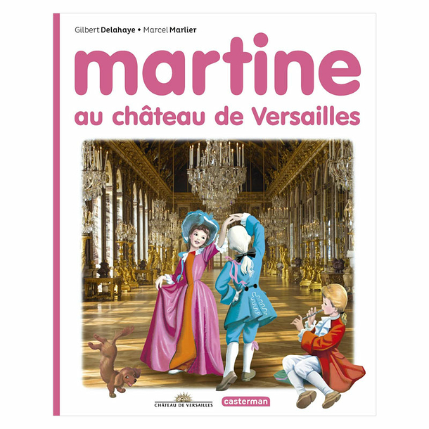 Martine at the château de Versailles