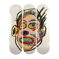 Skateboards Triptyque Jean-Michel Basquiat - Untitled (Face), 1982 - The Skateroom