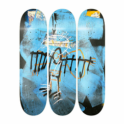 Skateboards Triptyque Jean-Michel Basquiat - Untitled (Angel), 1982 - The Skateroom