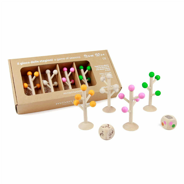 Wooden Toy - A game of seasons - Milaniwood