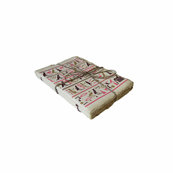 Notebook in parchment paper Hieroglyphs A6