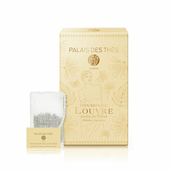 Jardin de Vénus - Infusion du Louvre - Étui de 20 sachets mousseline - Palais des Thés