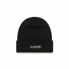 Beanie Hat Logo Louvre Black - New Era x Louvre