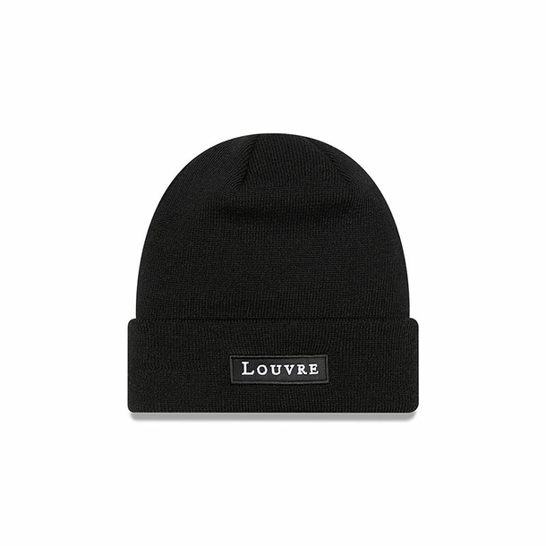 Beanie Hat Logo Louvre Black - New Era x Louvre