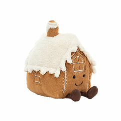 Soft Toy Gingerbread House - Jellycat - 20 cm