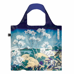 Recycled Bag Katsushika Hokusai - Fuji from Gotenyama - 50 x 42 cm - Loqi