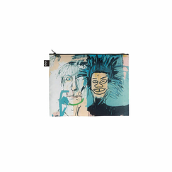 Lot de 3 pochettes recyclées Jean-Michel Basquiat - Loqi