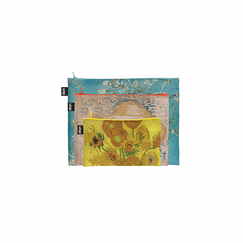 Set of 3 Zip pockets Vincent van Gogh - Loqi