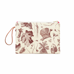 Pochette rouge Herbier du roi - Maison Baluchon