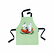 Tablier enfant en toile cirée Moomin Vert - 36 x 46 cm