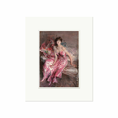 Reproduction sous Marie-Louise Giovanni Boldini - Portrait d'Olivia de Subercaseaux Concha, 1916