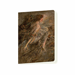 Notebook Giovanni Boldini - Marquise Luisa Casati with peacock feathers, 1911-1913
