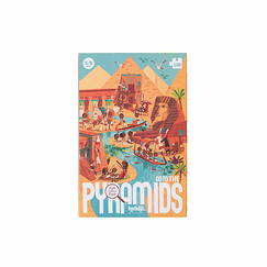 Puzzle Go to the Pyramids - 100 pieces - Londji