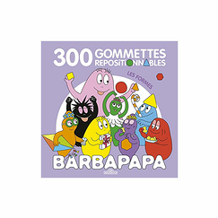 Barbapapa - 300 repositionable stickers - Shapes