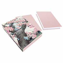 Les cerisiers en fleur par les grands maîtres de l'estampe japonaise (coffret)