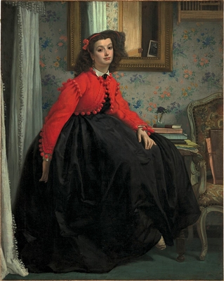 Portrait of Miss L.L.