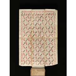 Calendrier perpétuel portatif
Folio 13 : Tabula de proprietatibus lunae
Angleterre