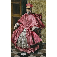 Portrait du cardinal Niño de Guevara (détail)